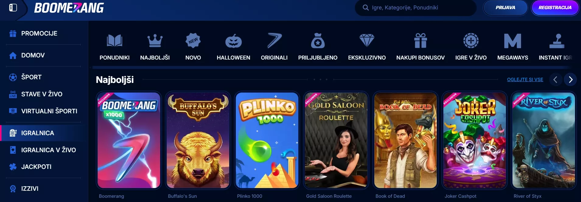 ZÍSKAJ BONUS - boomerang bet igre - Boomerang Bet | 9