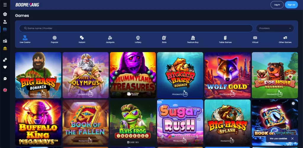 wersja mobilna boomerang bet TOC 6